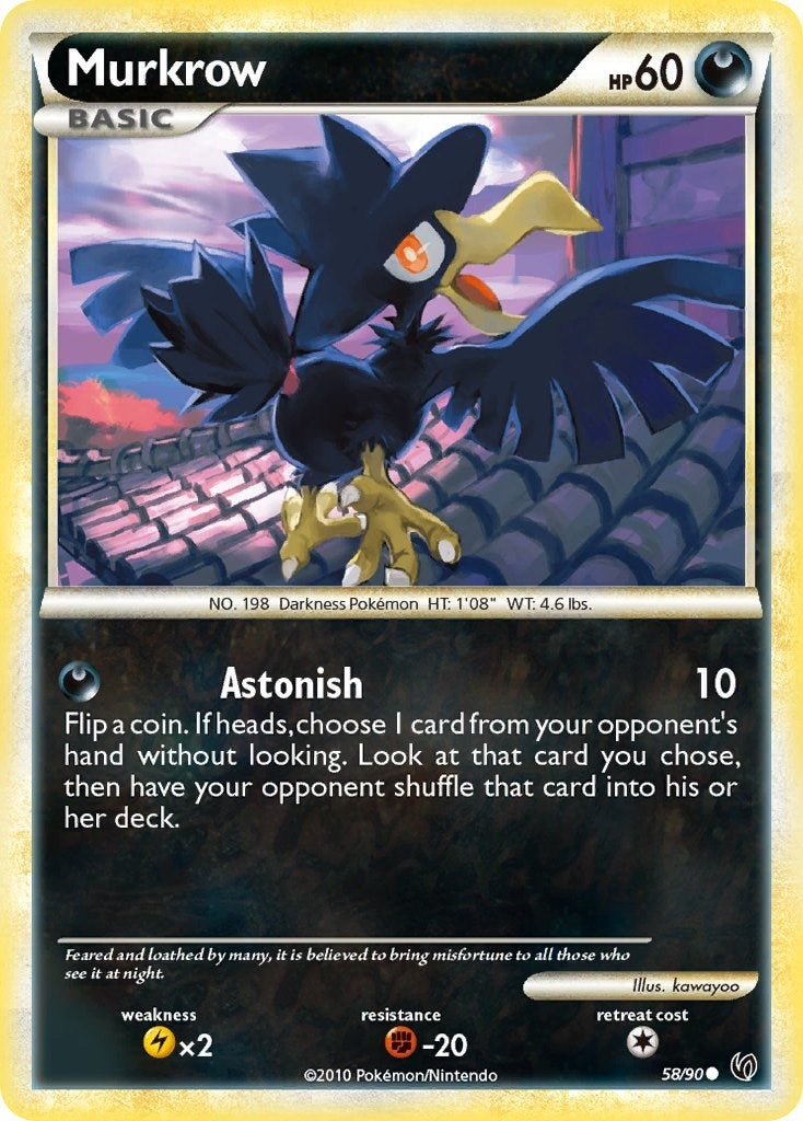Image for Murkrow (58) (58/90) (Undaunted) - Pokemon