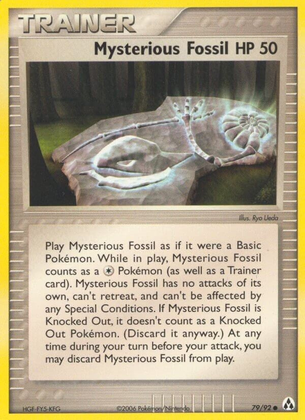 Image for Mysterious Fossil (79/92) (Legend Maker) - Pokemon