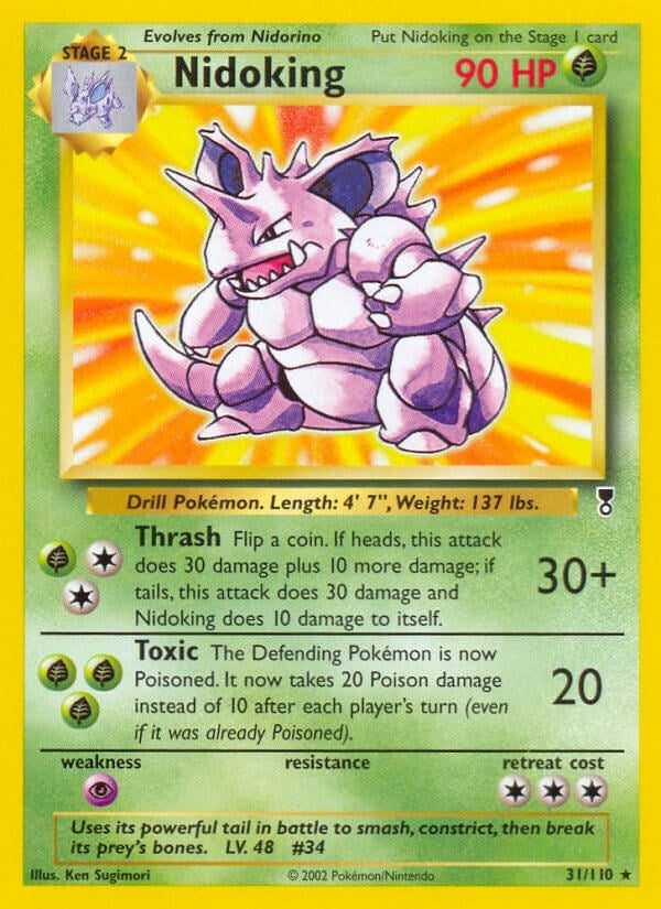 Image for Nidoking (031/110) (Legendary Collection) - Pokemon