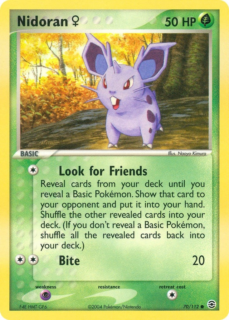 Image for Nidoran F (70/112) (FireRed & LeafGreen) - Pokemon
