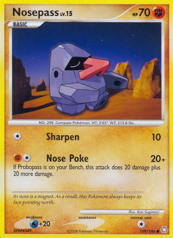 Image for Nosepass (109/146) (Legends Awakened) - Pokemon