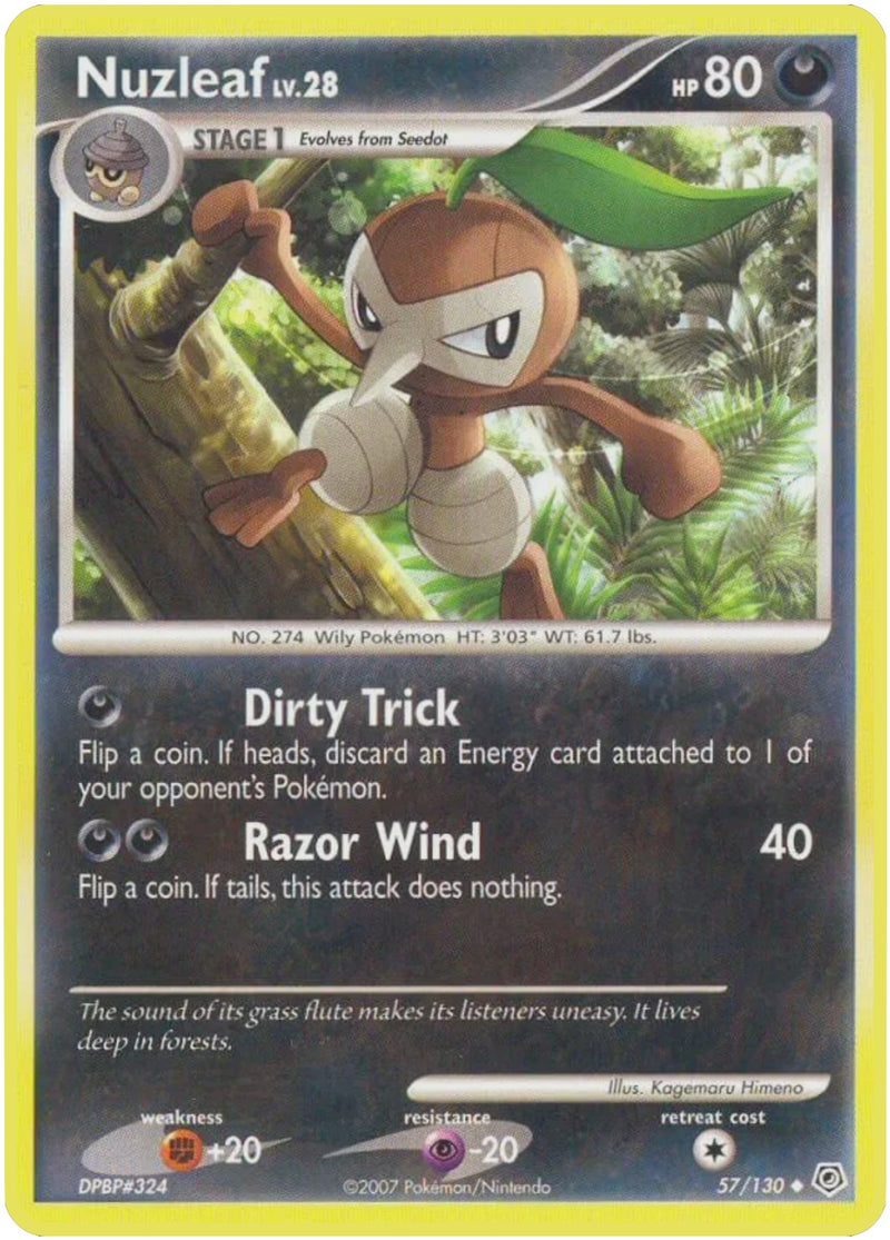 Image for Nuzleaf (57/130) (Diamond and Pearl) - Pokemon