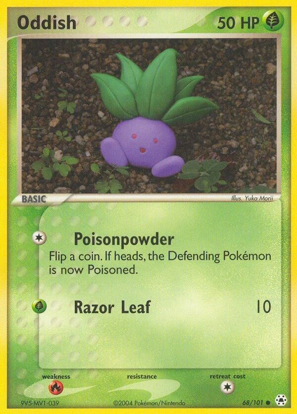 Image for Oddish (68/101) (Hidden Legends) - Pokemon