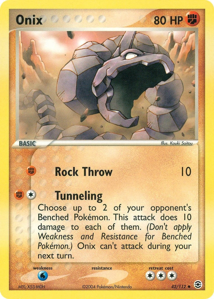 Image for Onix (42/112) (FireRed & LeafGreen) - Pokemon