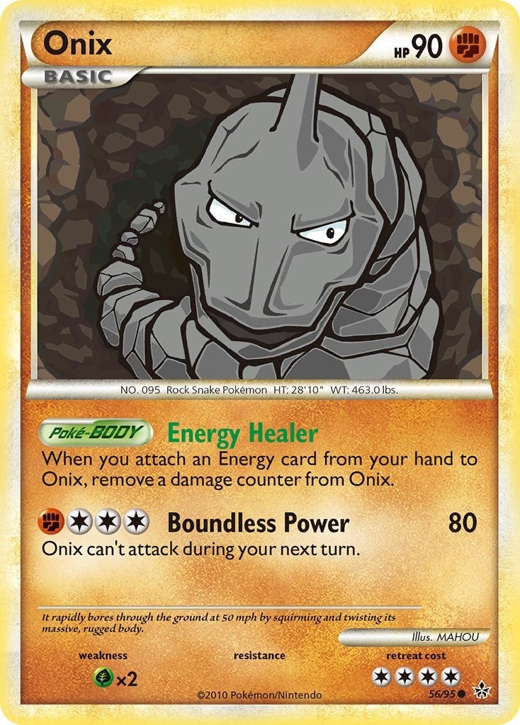 Image for Onix (56) (56/95) (Unleashed) - Pokemon