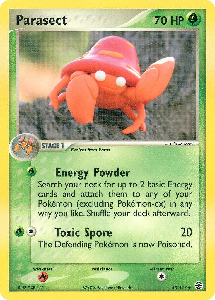 Image for Parasect (43/112) (FireRed & LeafGreen) - Pokemon