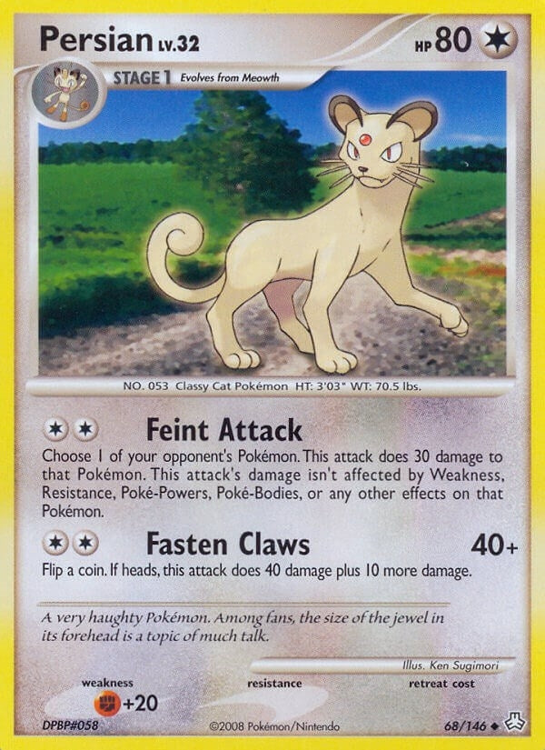Image for Persian (68/146) (Legends Awakened) - Pokemon