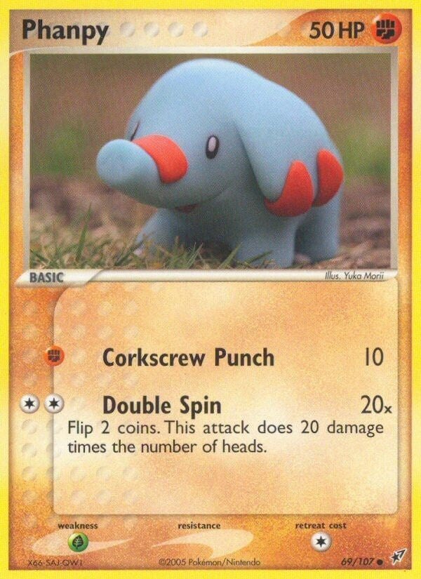 Image for Phanpy (69/107) (Deoxys) - Pokemon