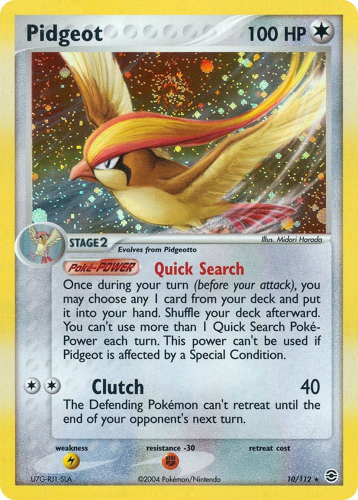 Image for Pidgeot (10/112) (FireRed & LeafGreen) - Pokemon