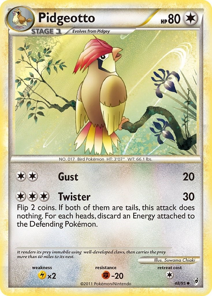 Image for Pidgeotto (48/95) (Call of Legends) - Pokemon
