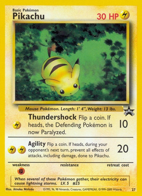 Image for Pikachu (27) (27/53) (WoTC Promo) - Pokemon