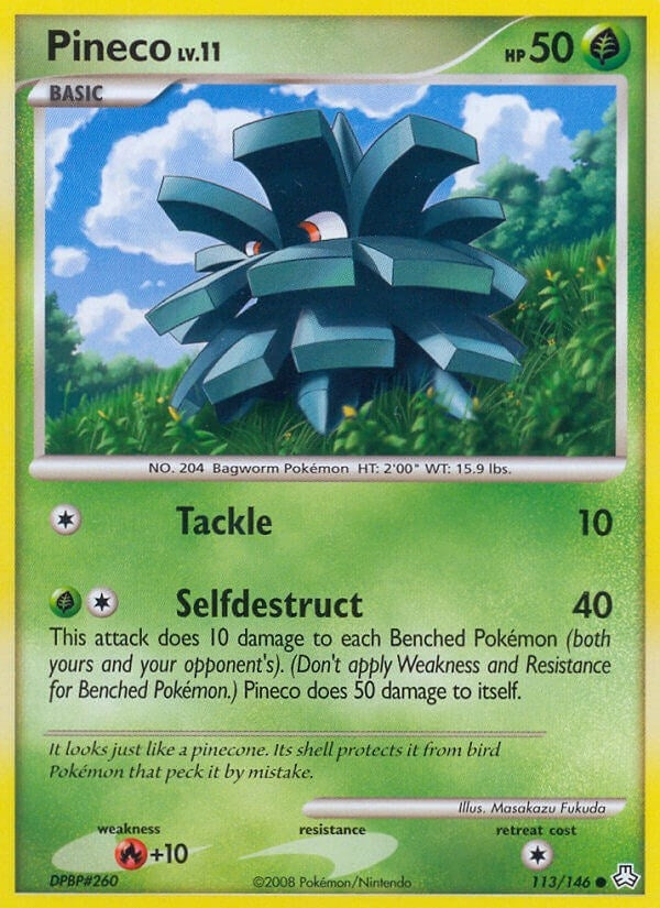 Image for Pineco (113/146) (Legends Awakened) - Pokemon