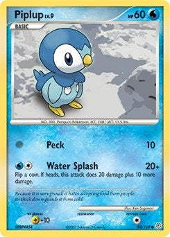 Image for Piplup (93/130) (Diamond and Pearl) - Pokemon