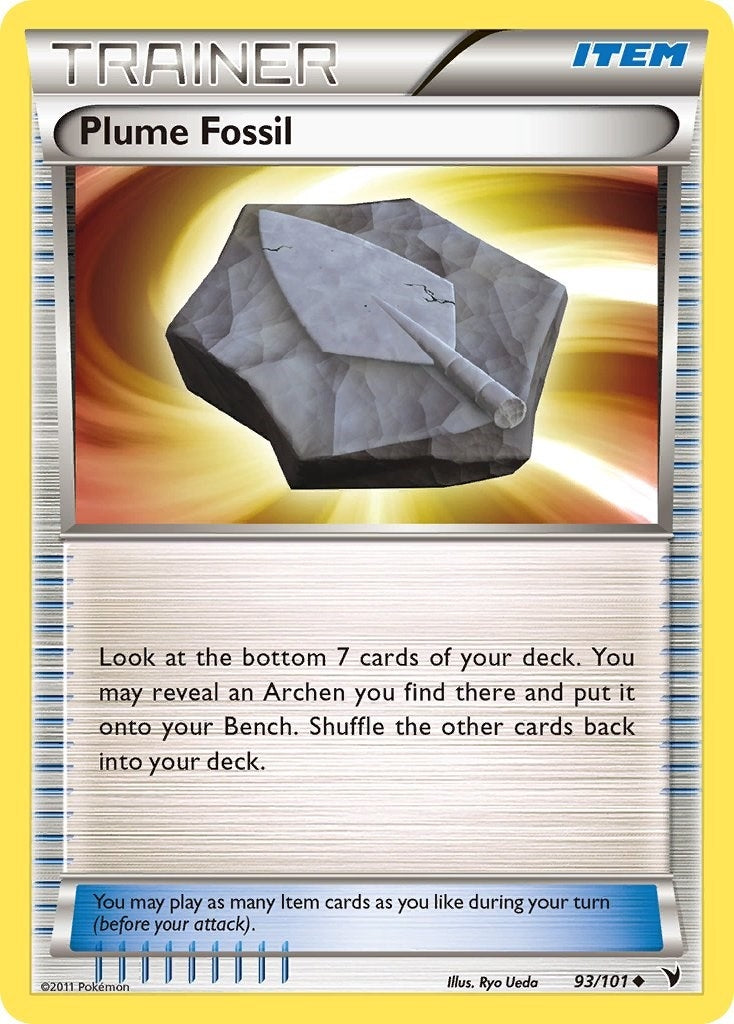 Image for Plume Fossil (93/101) (Noble Victories) - Pokemon