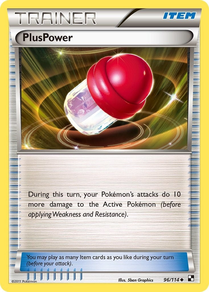 Image for PlusPower (96/114) (Black and White) - Pokemon