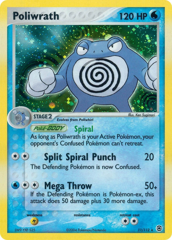 Image for Poliwrath (11/112) (FireRed & LeafGreen) - Pokemon