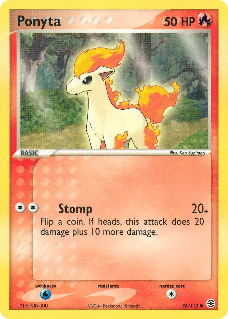 Image for Ponyta (76/112) (FireRed & LeafGreen) - Pokemon