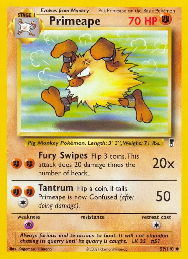 Image for Primeape (059/110) (Legendary Collection) - Pokemon