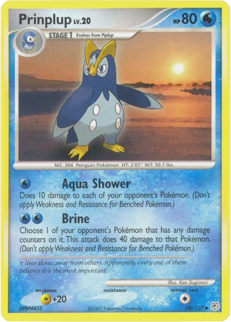 Image for Prinplup (58/130) (Diamond and Pearl) - Pokemon