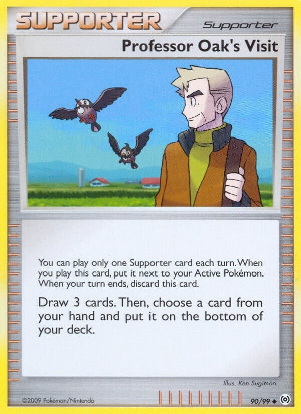 Image for Professor Oak's Visit (90/99) (Arceus) - Pokemon
