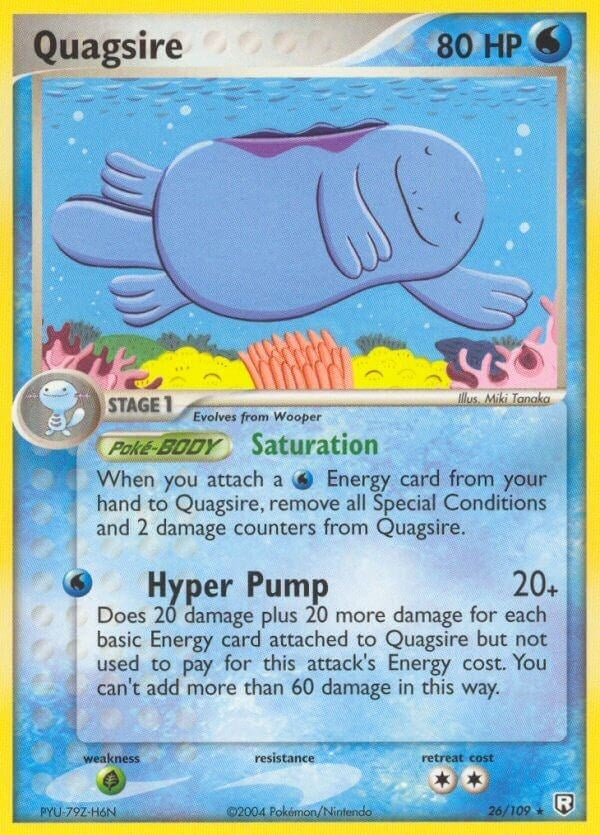 Image for Quagsire (26/109) (Team Rocket Returns) - Pokemon