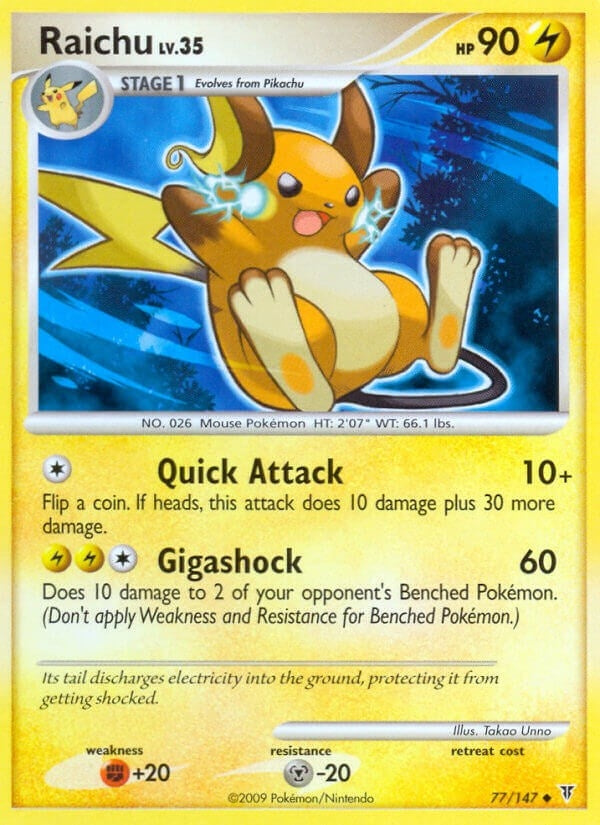 Image for Raichu (77) (Supreme Victors) - Pokemon