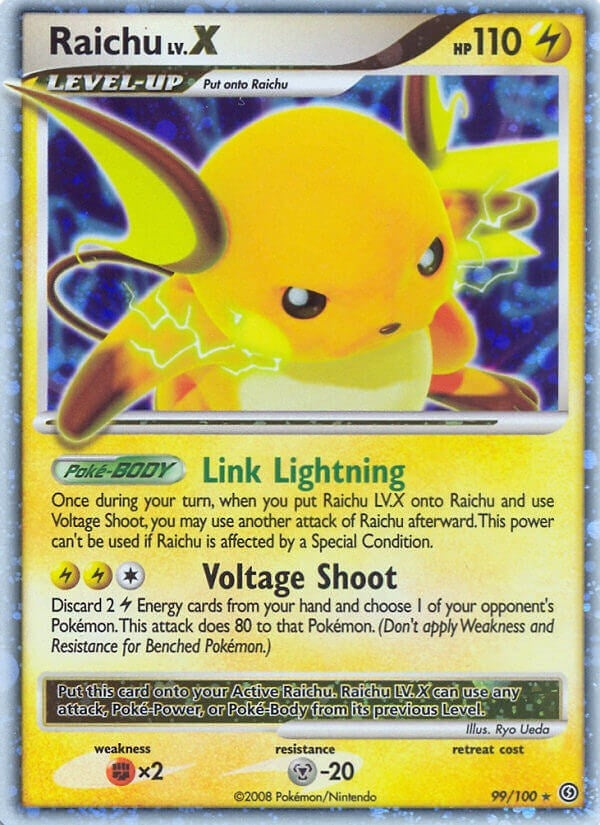 Image for Raichu LV.X (99/100) (Stormfront) - Pokemon