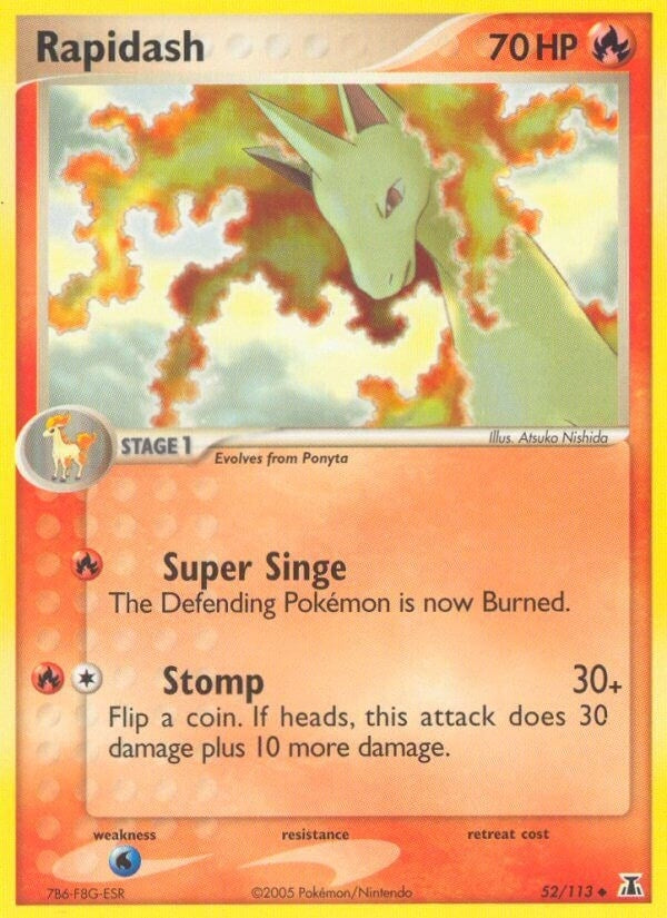 Image for Rapidash (52/113) (Delta Species) - Pokemon