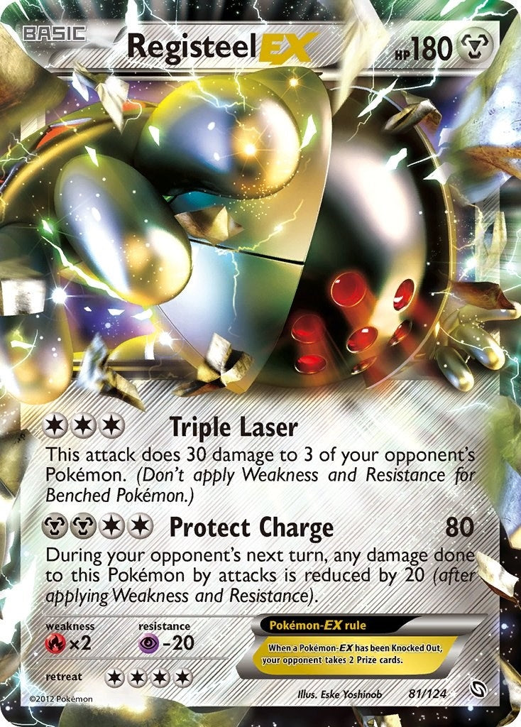 Image for Registeel EX (81/124) (Dragons Exalted) - Pokemon