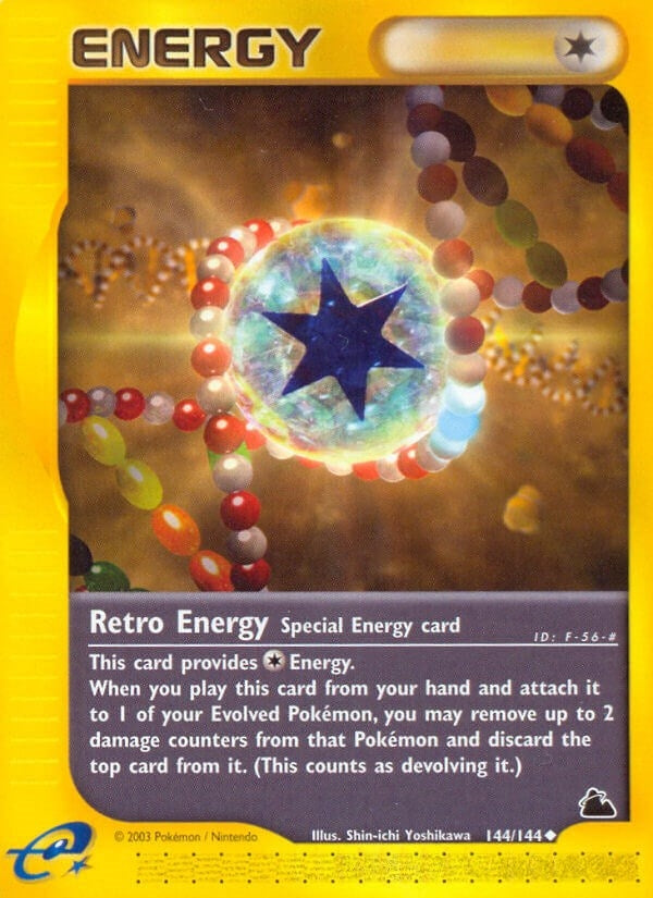 Image for Retro Energy (144/144) (Skyridge) - Pokemon