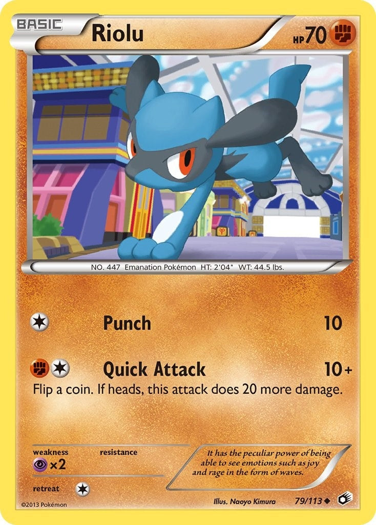 Image for Riolu (79/113) (Legendary Treasures) - Pokemon