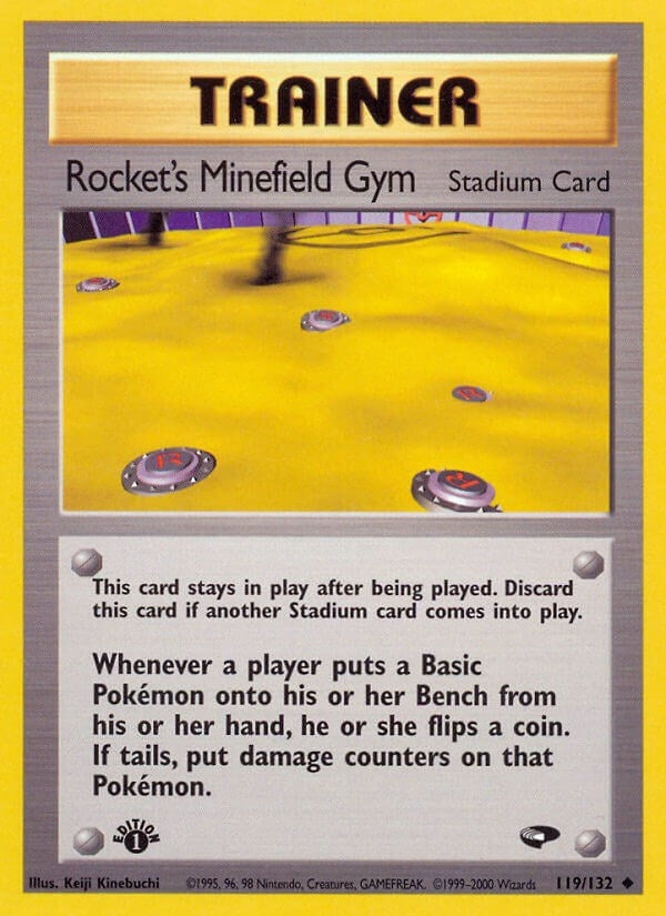 Image for Rocket's Minefield Gym (119/132) (Gym Challenge) - Pokemon
