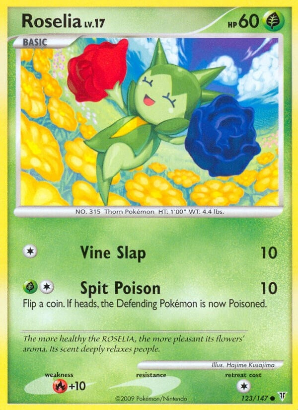 Image for Roselia (123) (Supreme Victors) - Pokemon