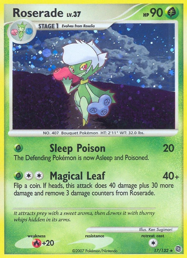 Image for Roserade (17/132) (Secret Wonders) - Pokemon