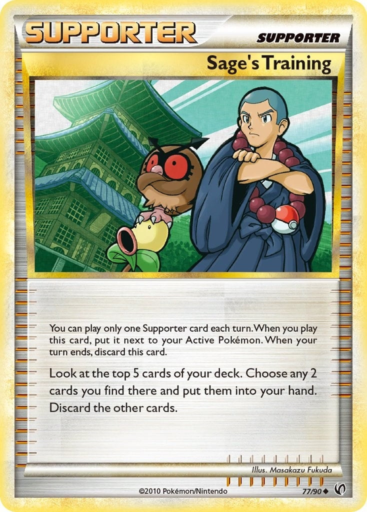 Image for Sage's Training (77/90) (Undaunted) - Pokemon