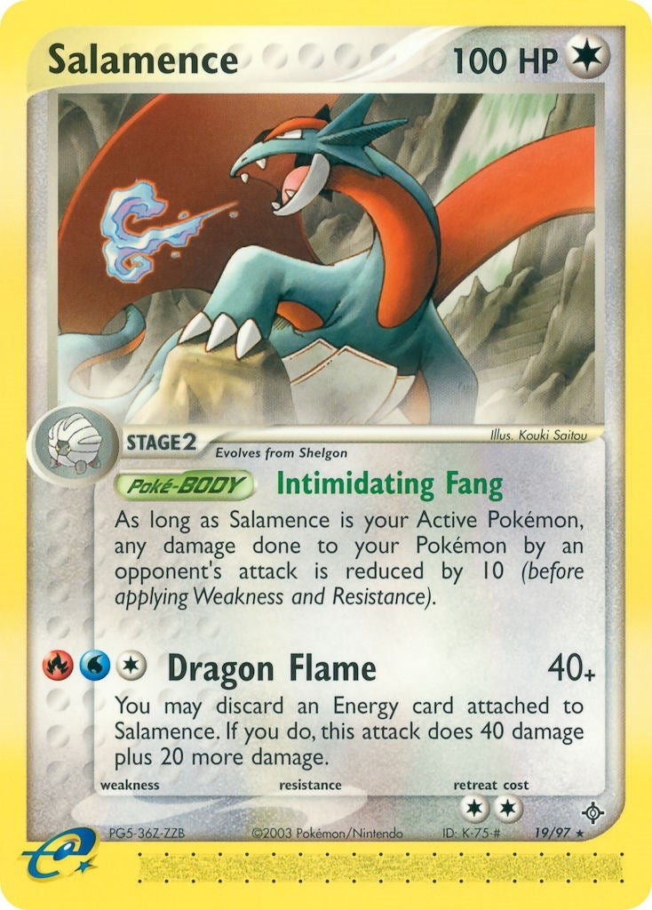 Image for Salamence (19/97) (Dragon) - Pokemon