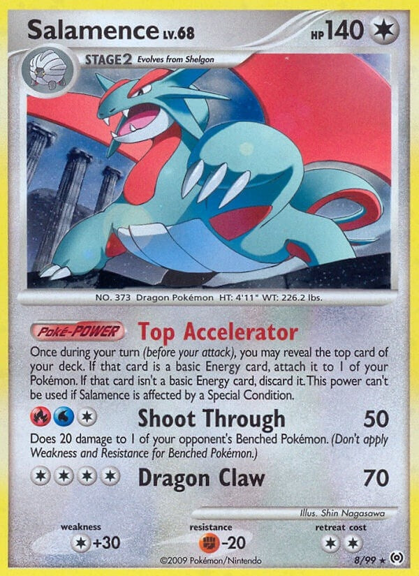Image for Salamence (8/99) (Arceus) - Pokemon