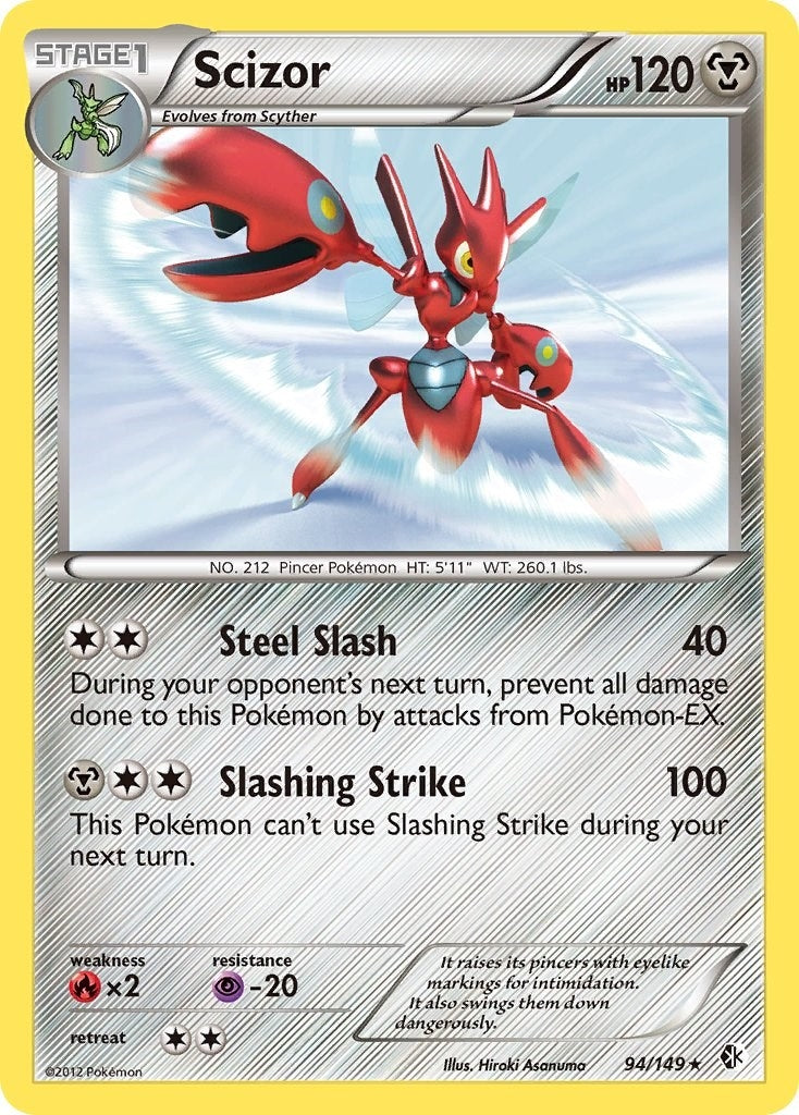 Image for Scizor (94/149) (Boundaries Crossed) - Pokemon