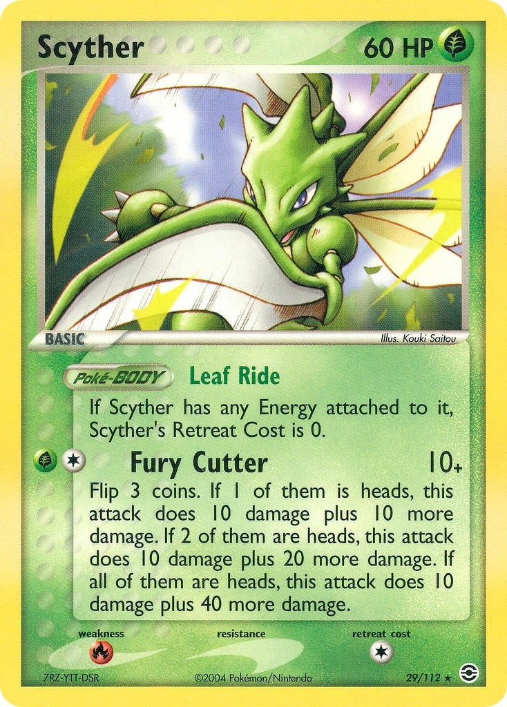 Image for Scyther (29/112) (FireRed & LeafGreen) - Pokemon