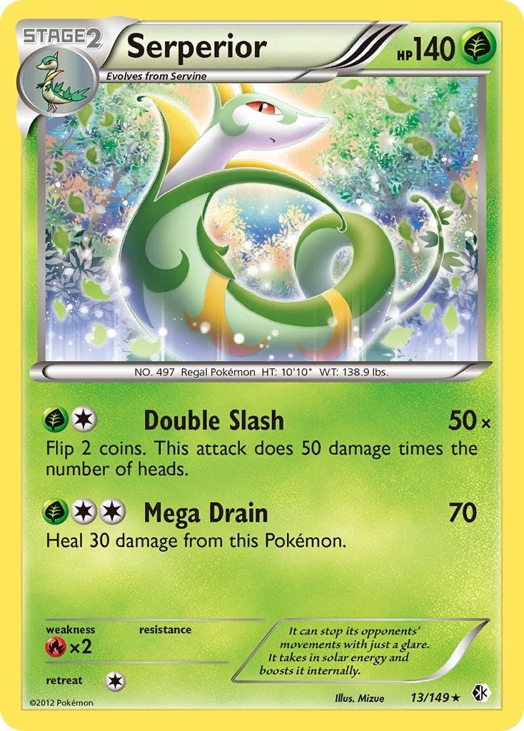 Image for Serperior (13/149) (Boundaries Crossed) - Pokemon