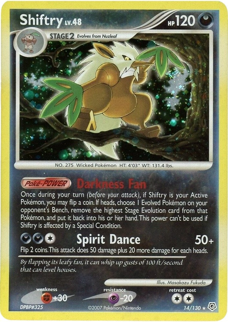 Image for Shiftry (14/130) (Diamond and Pearl) - Pokemon