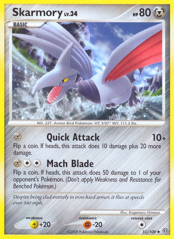 Image for Skarmory (51/100) (Stormfront) - Pokemon