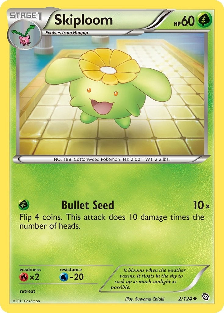 Image for Skiploom (2/124) (Dragons Exalted) - Pokemon