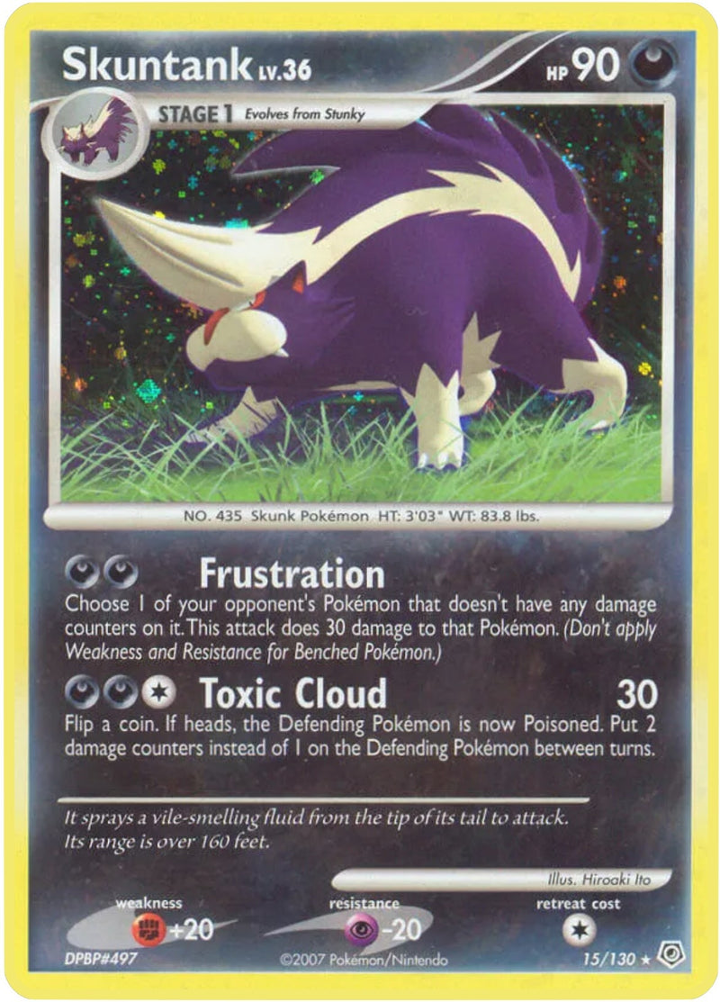 Image for Skuntank (15/130) (Diamond and Pearl) - Pokemon