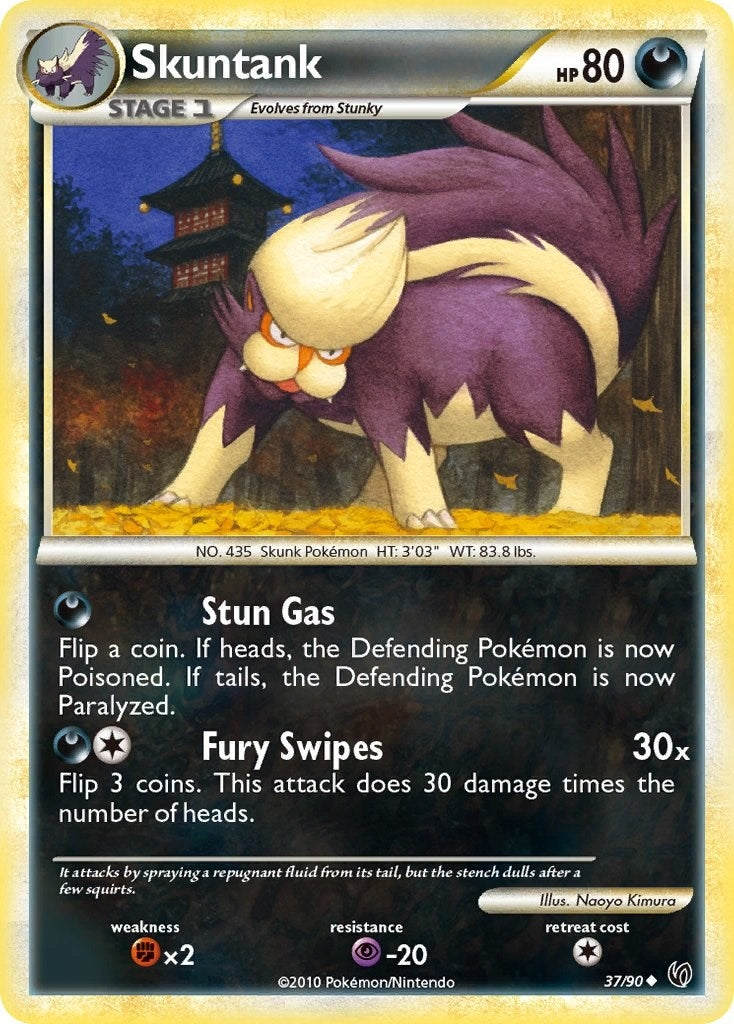 Image for Skuntank (37/90) (Undaunted) - Pokemon