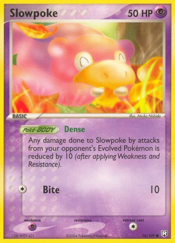 Image for Slowpoke (76/109) (Team Rocket Returns) - Pokemon