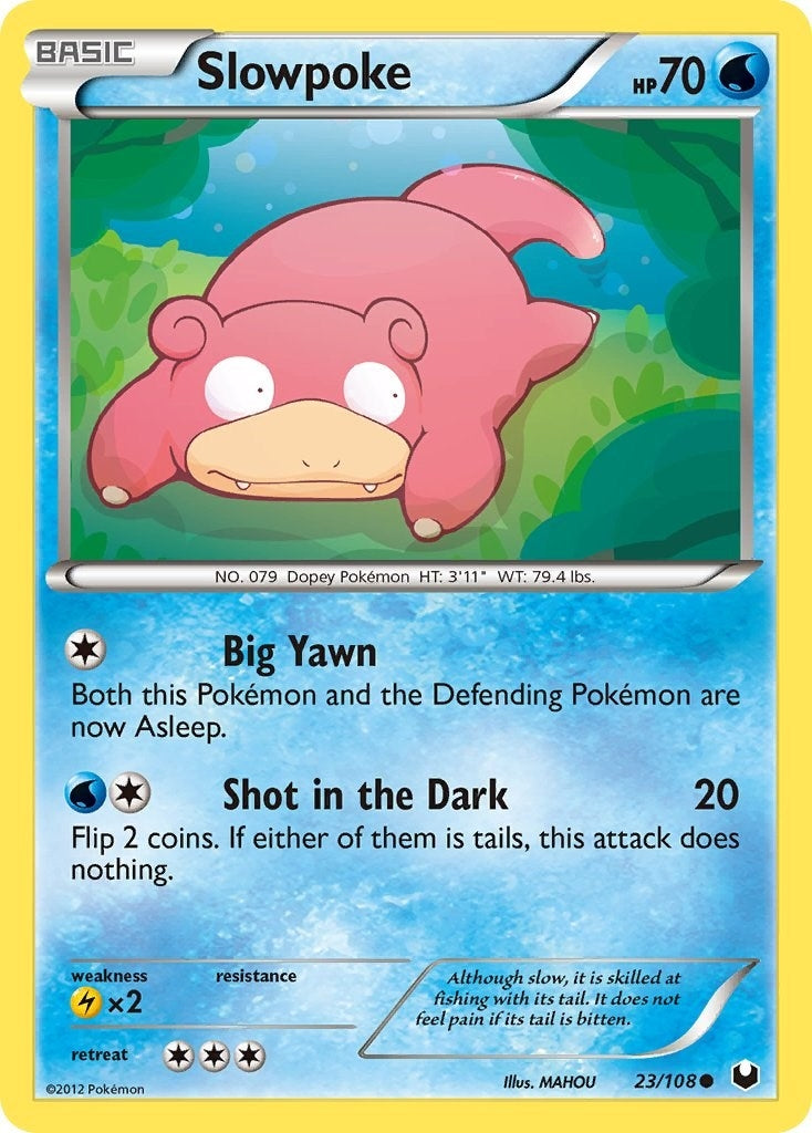 Image for Slowpoke (23/108) (Dark Explorers) - Pokemon