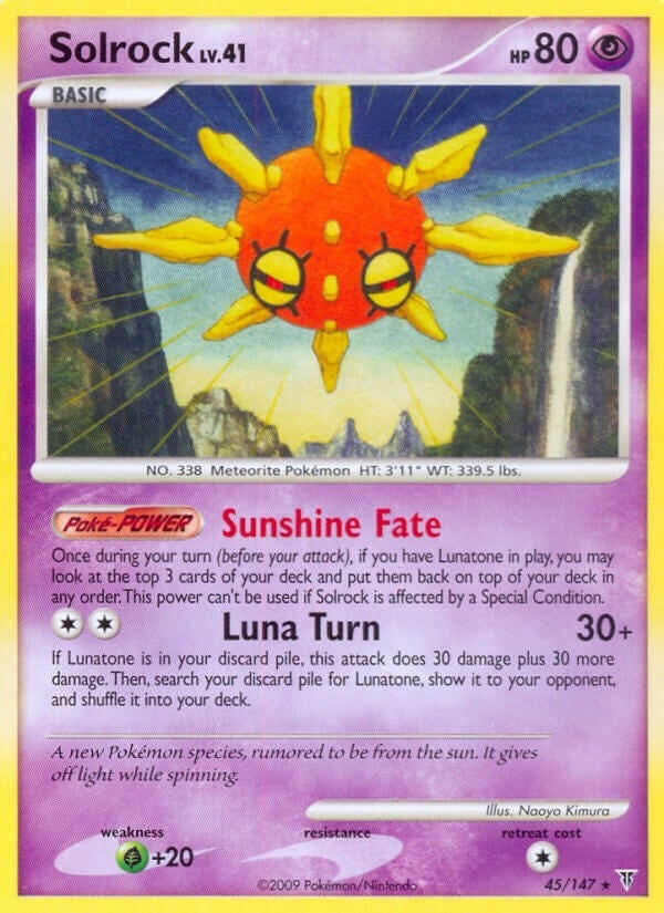 Image for Solrock (45) (Supreme Victors) - Pokemon