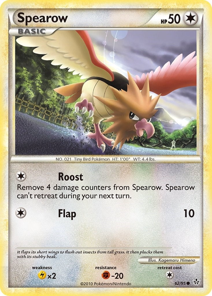 Image for Spearow (62/95) (Unleashed) - Pokemon