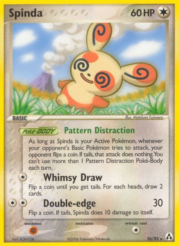 Image for Spinda (26/92) (Legend Maker) - Pokemon